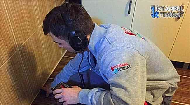 Kırmadan Cihazla Temiz Su Kaçağı Tespiti Ve Tamiri