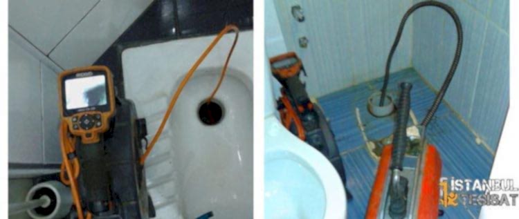 robot makine ile tıkalı tuvalet açma servisi