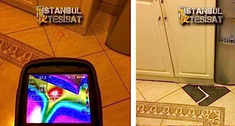 kırmadan su kaçağı bulan servis