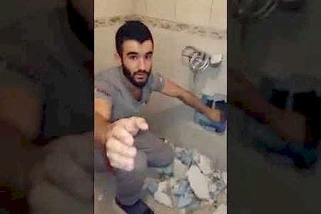 Alt komşuya su sızıyor kırmadan cihazla su kaçağı tespiti yaptık - İstanbul Tesisat