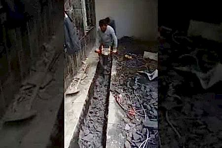 Binanın Ana Kanalizasyon Borusu Çöktü Yeni Gider Hattı Döşeme - İstanbul Tesisat