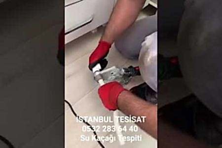 İstanbul Tesisat Kırmadan Noktasal Su Kaçağı Tespiti Yapıyor