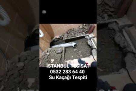 Kırmadan Demir Boru Su Kaçağı Tespiti İstanbul Tesisat Uzmanlığı